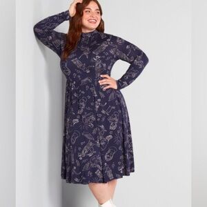 Modcloth | Dresses | Nwt Modcloth Goddess Printed Mock Neck Dress | Poshmark Modcloth | Dresses | Nwt Modcloth Goddess Printed Mock Neck Dress | Poshmark